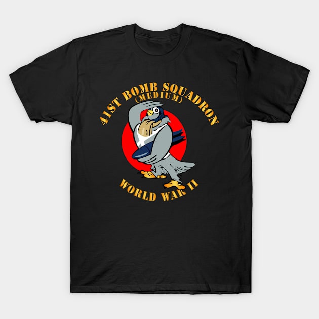 41st - 827th Bombardment Squadron - WWII T-Shirt by twix123844